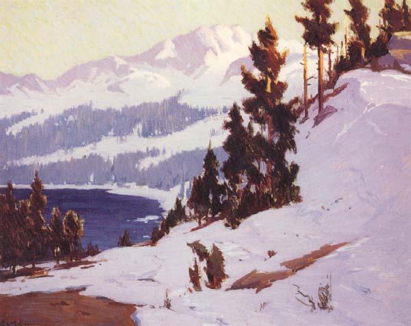 Elmer Wachtel Convict Lake,n.d. Germany oil painting art